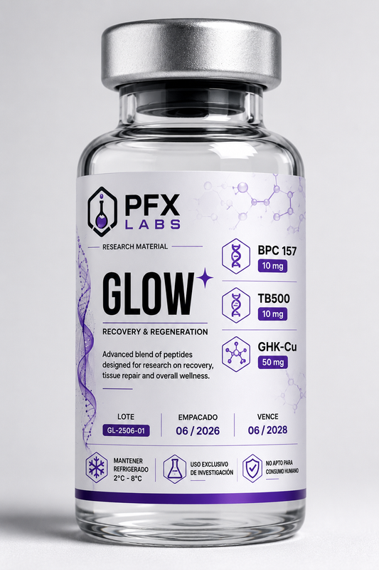 Glow™ (BPC-157, TB-500 y GHK-Cu)