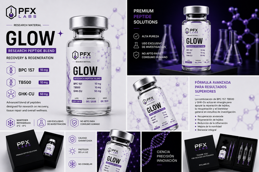 Glow™ (BPC-157, TB-500 y GHK-Cu)