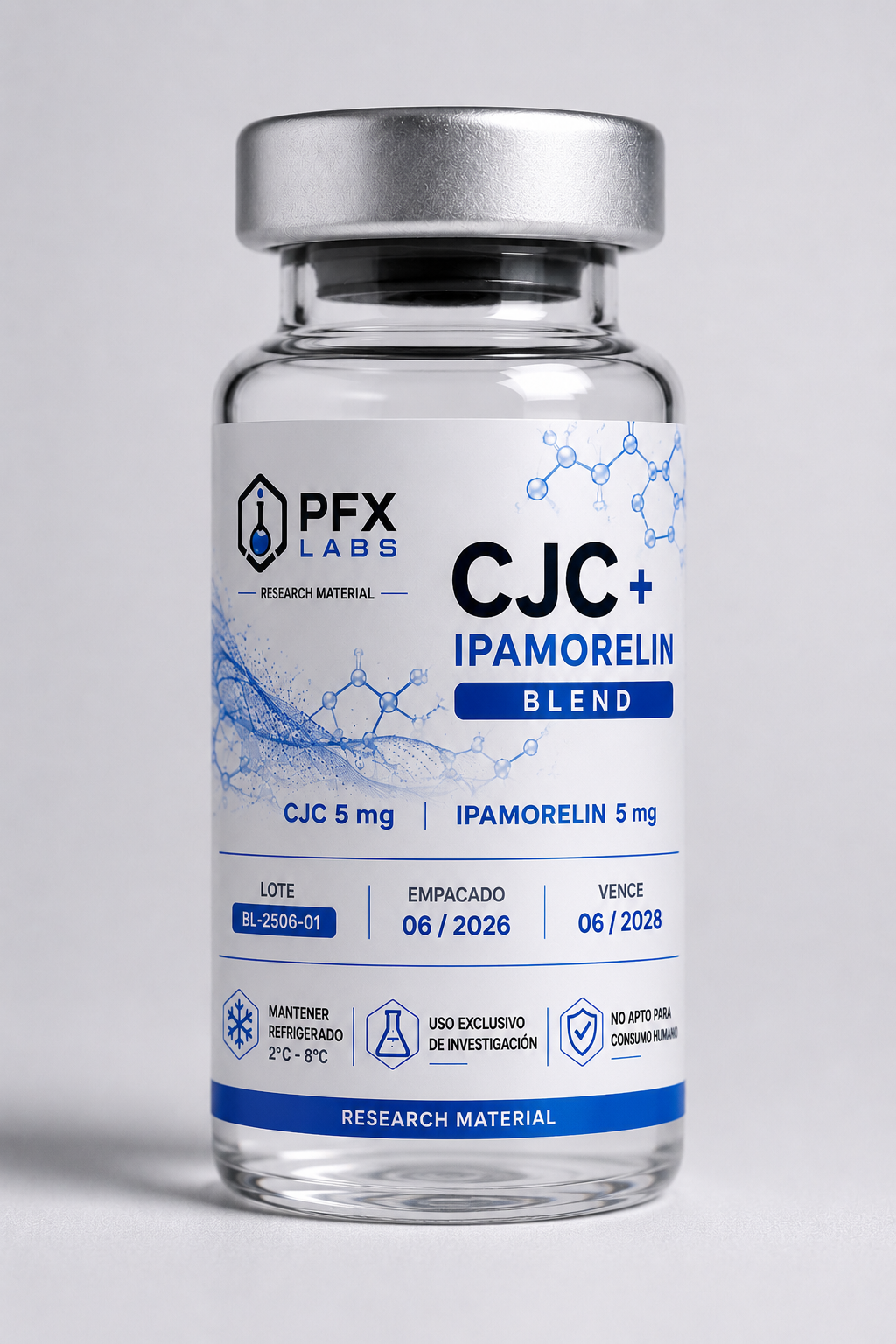 CJC-1295 5 mg + Ipamorelin 5 mg